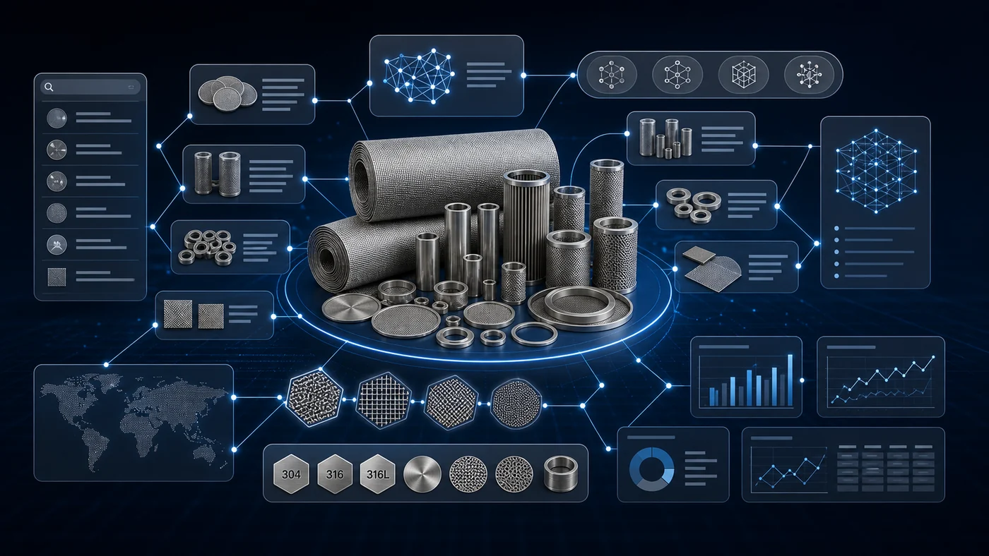 ANPING MAOYE stainless steel filter mesh overview