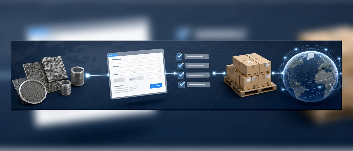 ANPING MAOYE Faster RFQ Workflow for Custom Filter Mesh Orders