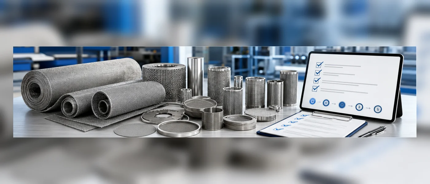 Custom Stainless Steel Filter Mesh Buying Guide
