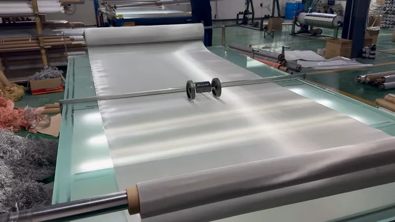 Filter mesh flatness inspection video poster