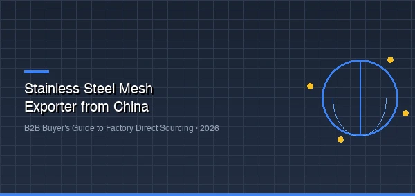 Stainless Steel Filter Mesh Selection Guide for Precision Filtration (304/316)