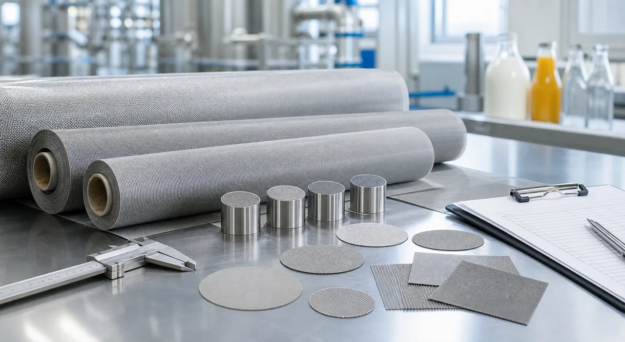 Food Grade Stainless Steel Filter Mesh HACCP Checklist
