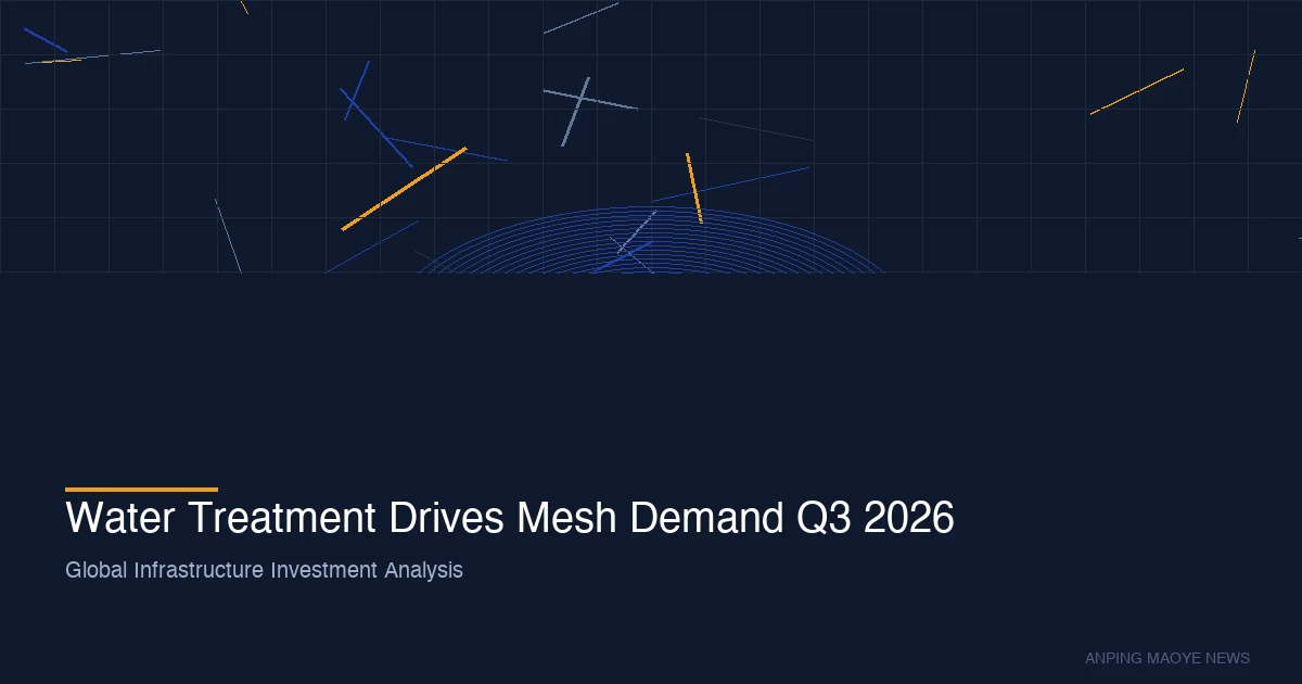 Global Water Treatment Demand Q3 2026