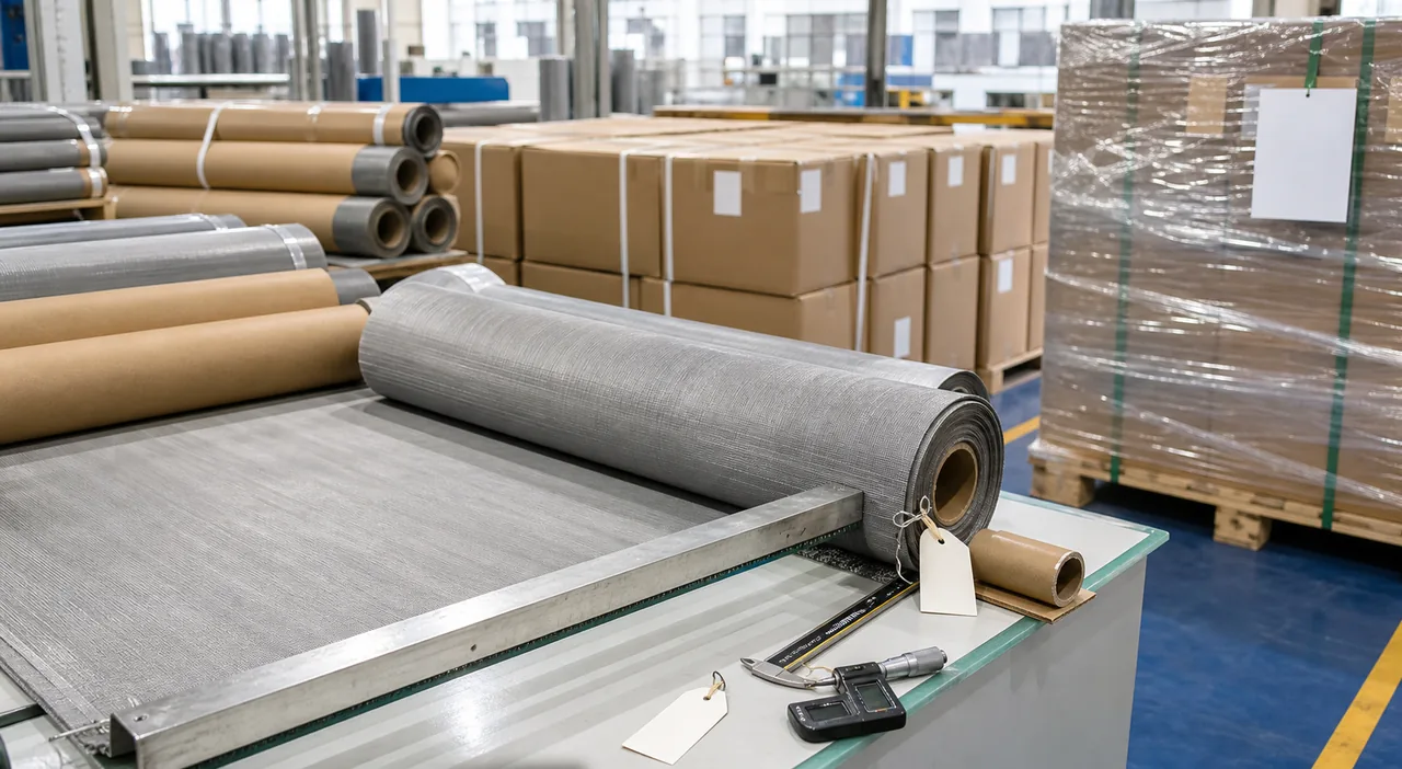July 2026 Filter Mesh Inspection and Export Packing Update