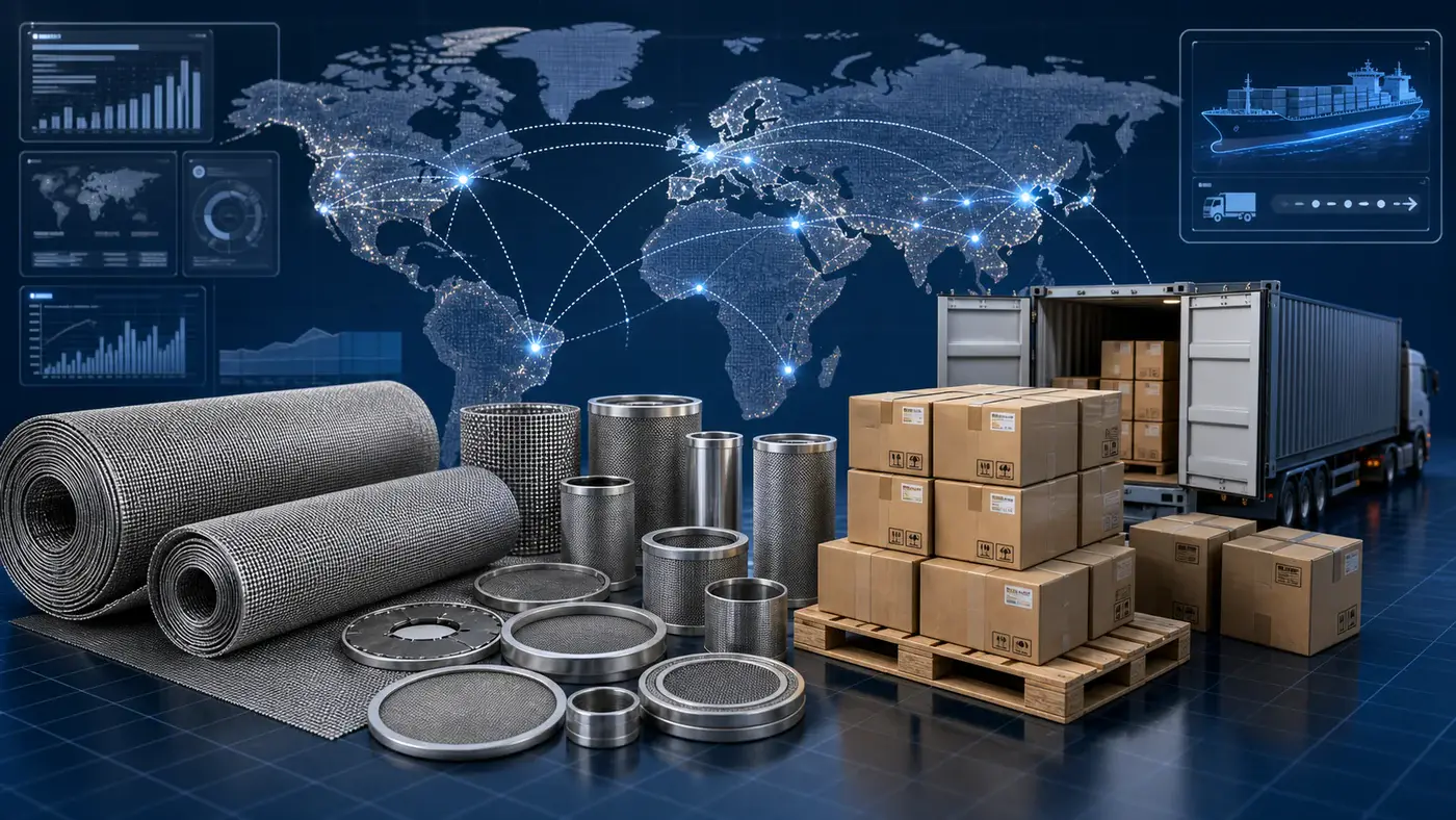 Custom stainless steel filter mesh products
